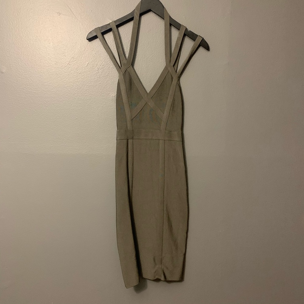 bebe bandage dress